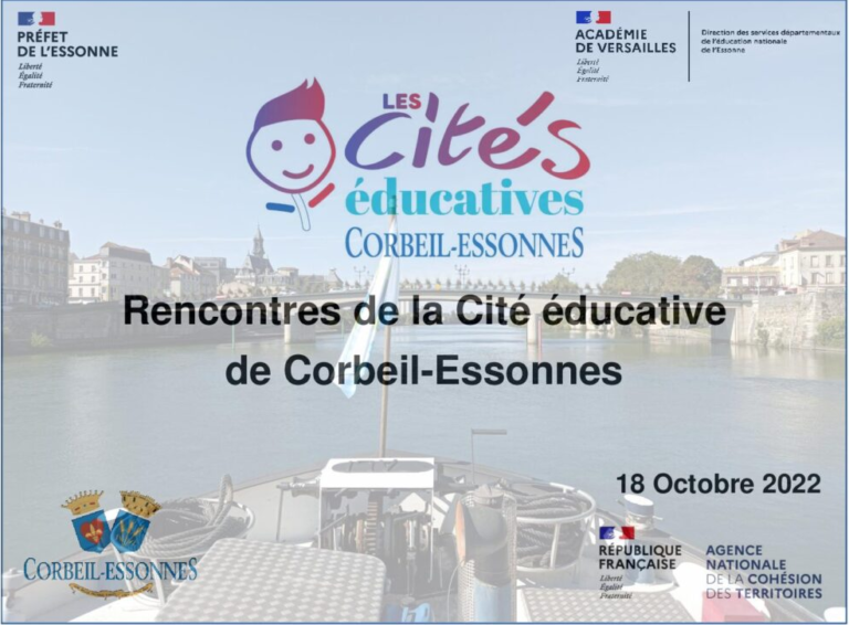 Rencontre de la Cité éducative 18/10/2022